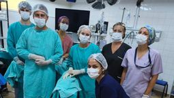 Los trabajadores del hospital Perrupato lograron un hito médico para la zona Este que fue celebrado por el Gobierno. Los trabajadores del hospital Perrupato lograron un hito médico para la zona Este que fue celebrado por el Gobierno.