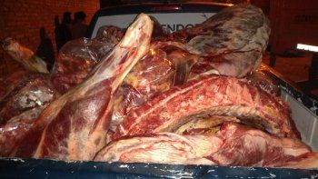 Secuestraron más de 200 animales y carne faenada sin documentación