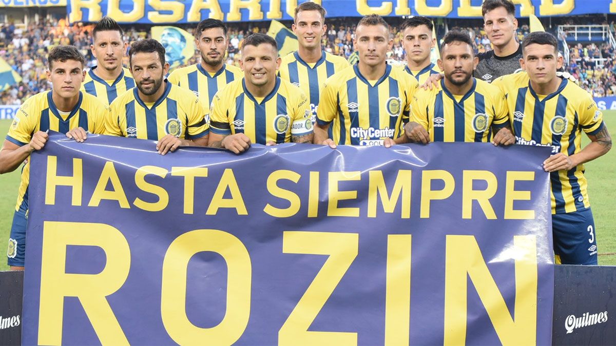 El gran homenaje que le hizo Central a Rozín.