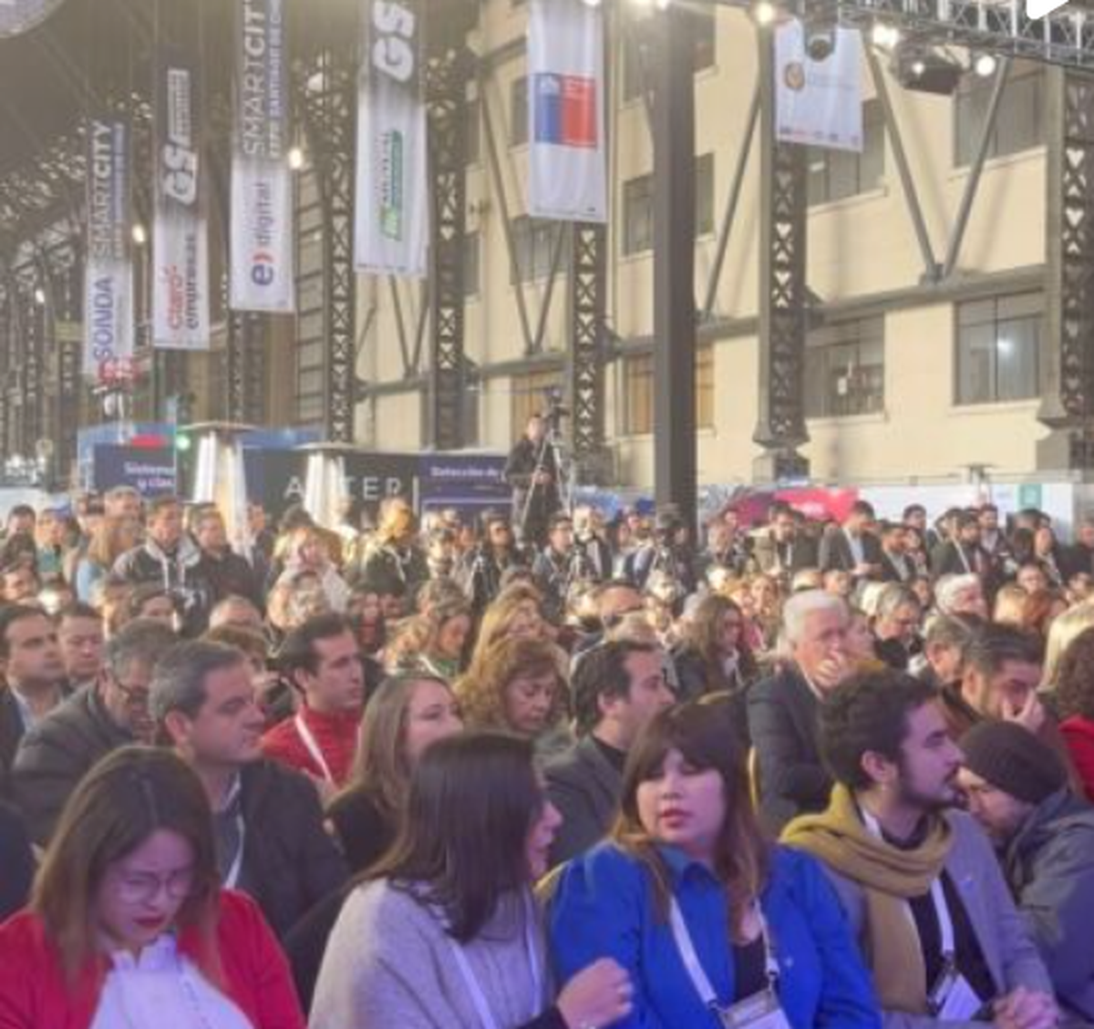 Participaron más de 6mil personas en la Smart City Expo Santiago. Participaron más de 6mil personas en la Smart City Expo Santiago.