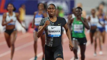 Semenya voló pese al fallo del TAS
