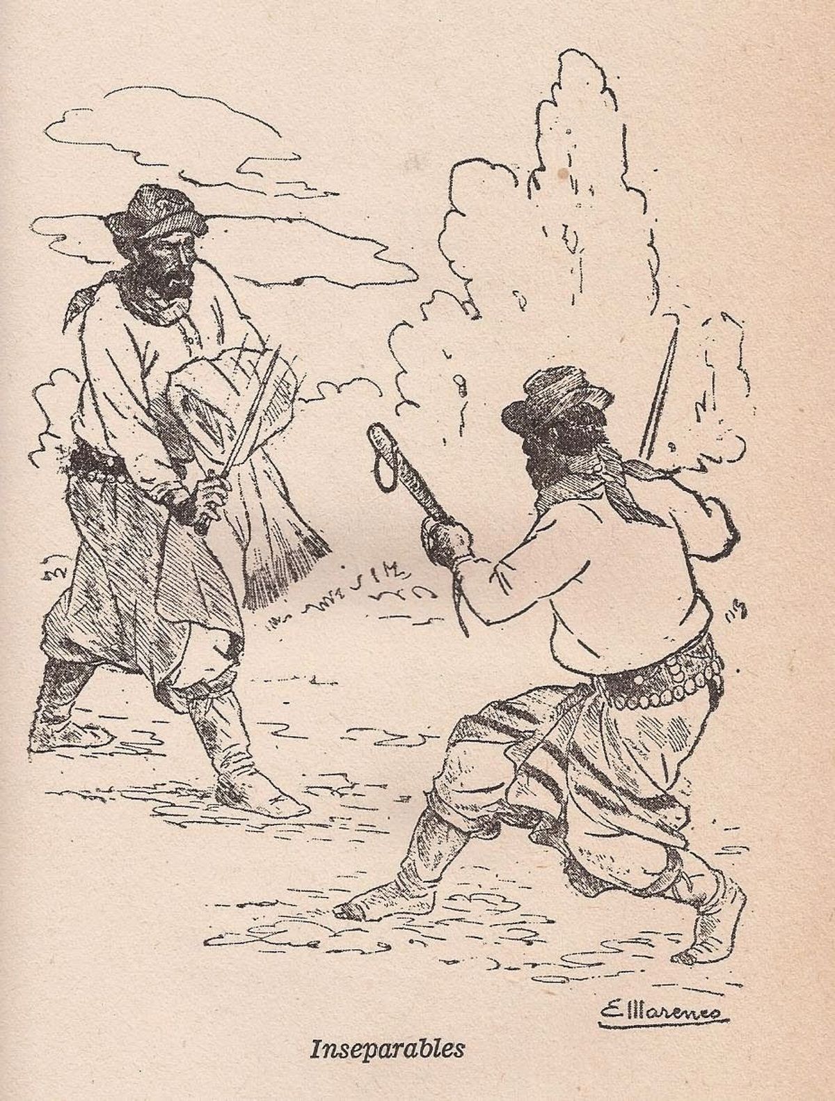 Pelea gauchos. Pelea gauchos. 