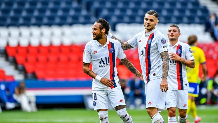 A Neymar e Icardi si les salió la jugada que intentaron Ramos y Benzema