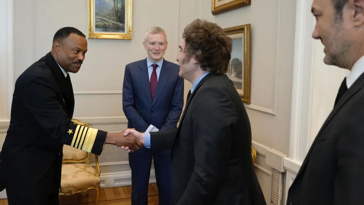 El presidente Javier Milei recibió al jefe del Comando Sur de Estados Unidos