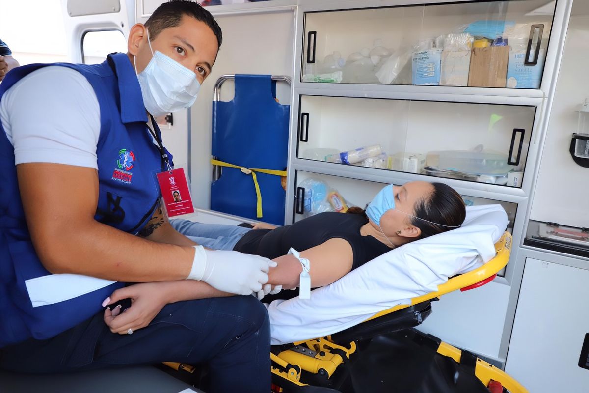 Los paramédicos necesitan información para realizar su trabajo de la mejor manera.