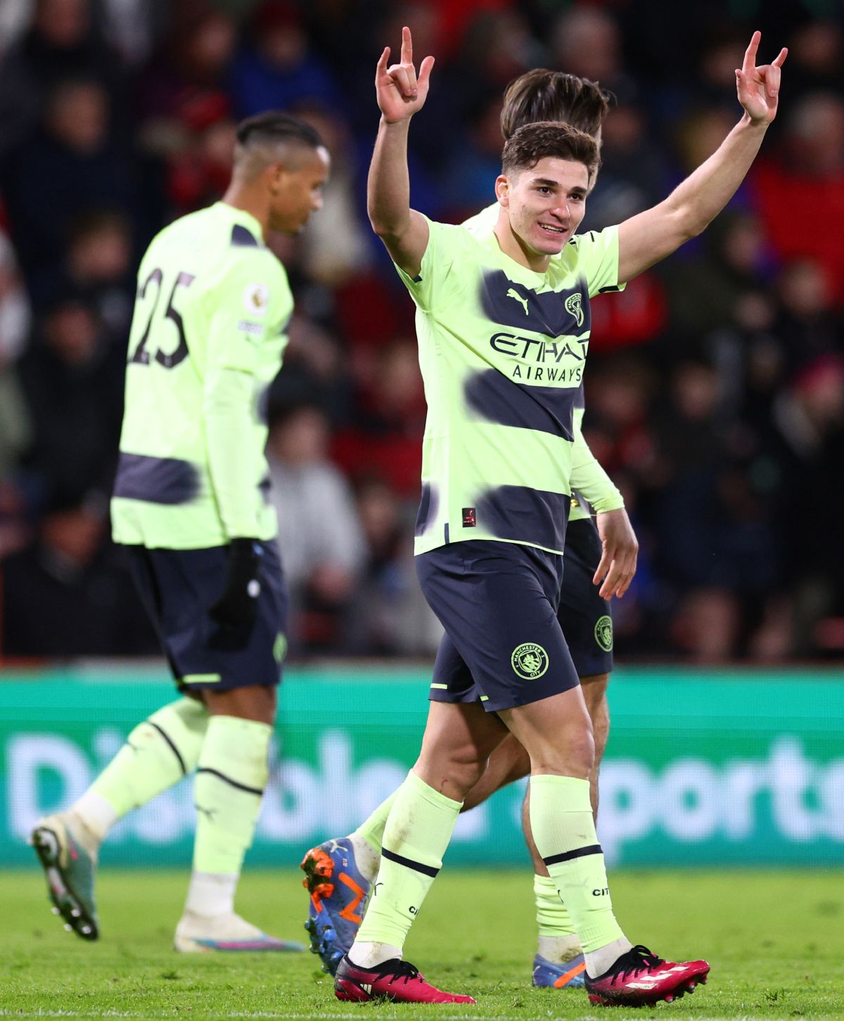 Julián Álvarez marcó su 14to. gol con la camiseta del Manchester City