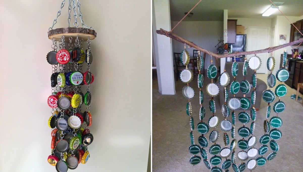 Gracias a este proyecto de reciclaje, podrás convertir una simple tapa de cerveza en llamadores de ángeles únicos. Gracias a este proyecto de reciclaje, podrás convertir una simple tapa de cerveza en llamadores de ángeles únicos.