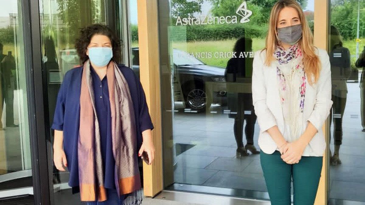 Sin privilegios. Carla Vizotti y Cecilia Nicolini se aislarán 7 días tras regresar del Reino Unido.