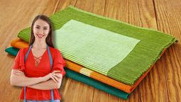 Los invididuales artesanales son perfectos para el hogar. Puedes decorar una mesa o utilizarlos para las comidas. Un proyecto DIY muy creativo.