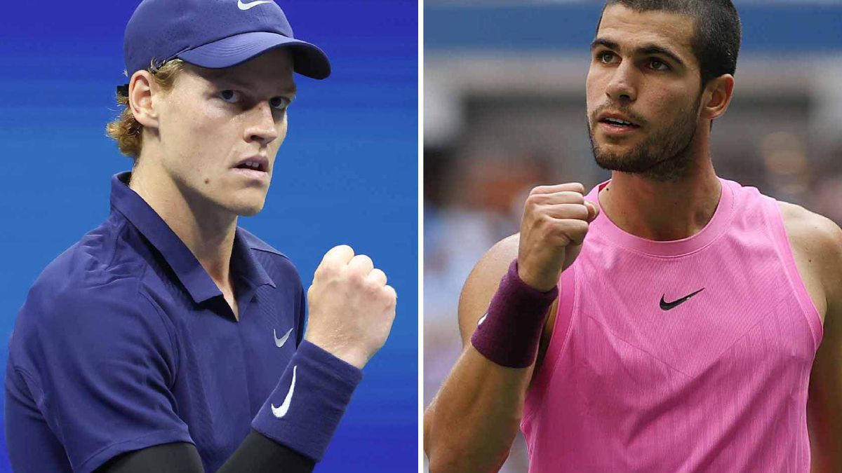 Jannik Sinner y Carlos Alcaraz se enfrenta este domingo en la final del US Open, donde además estará en juego el primer puesto del ranking de la ATP.