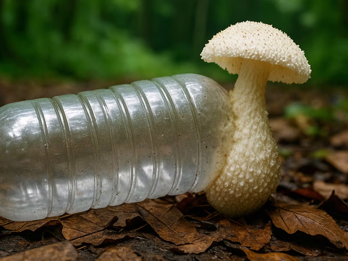 La capacidad de este hongo se descubrió en el año 2011.  La capacidad de este hongo se descubrió en el año 2011. 