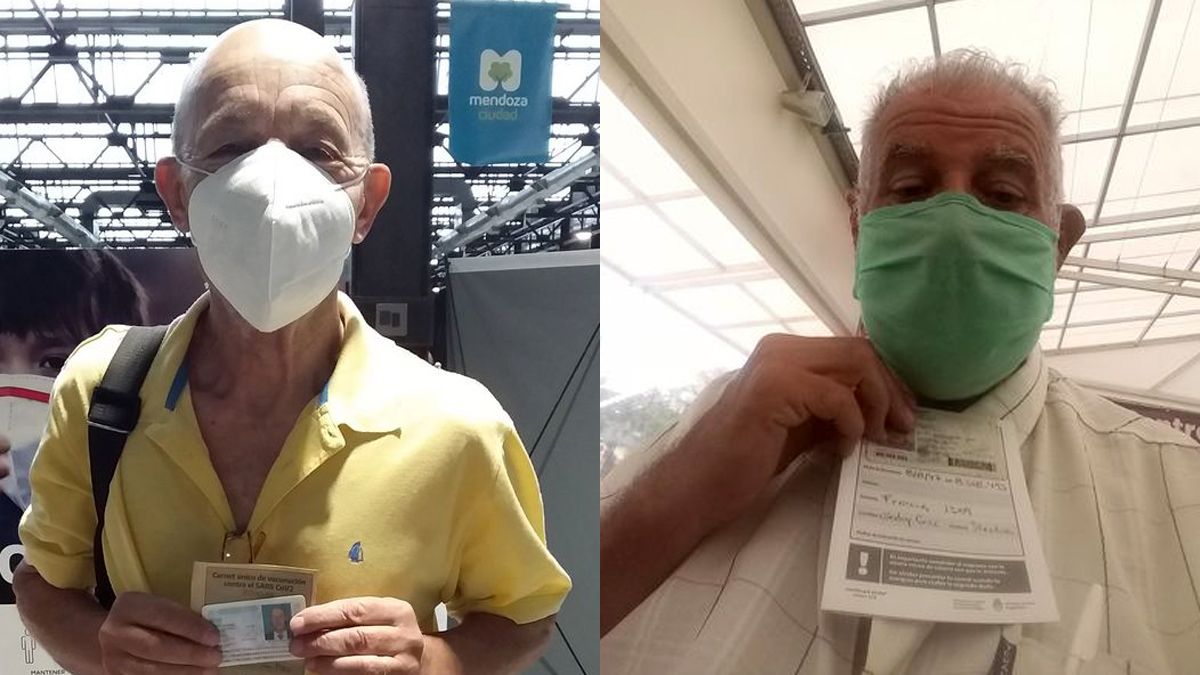 Mendocinos mayores de 70 años hablan de cómo fue ser vacunados