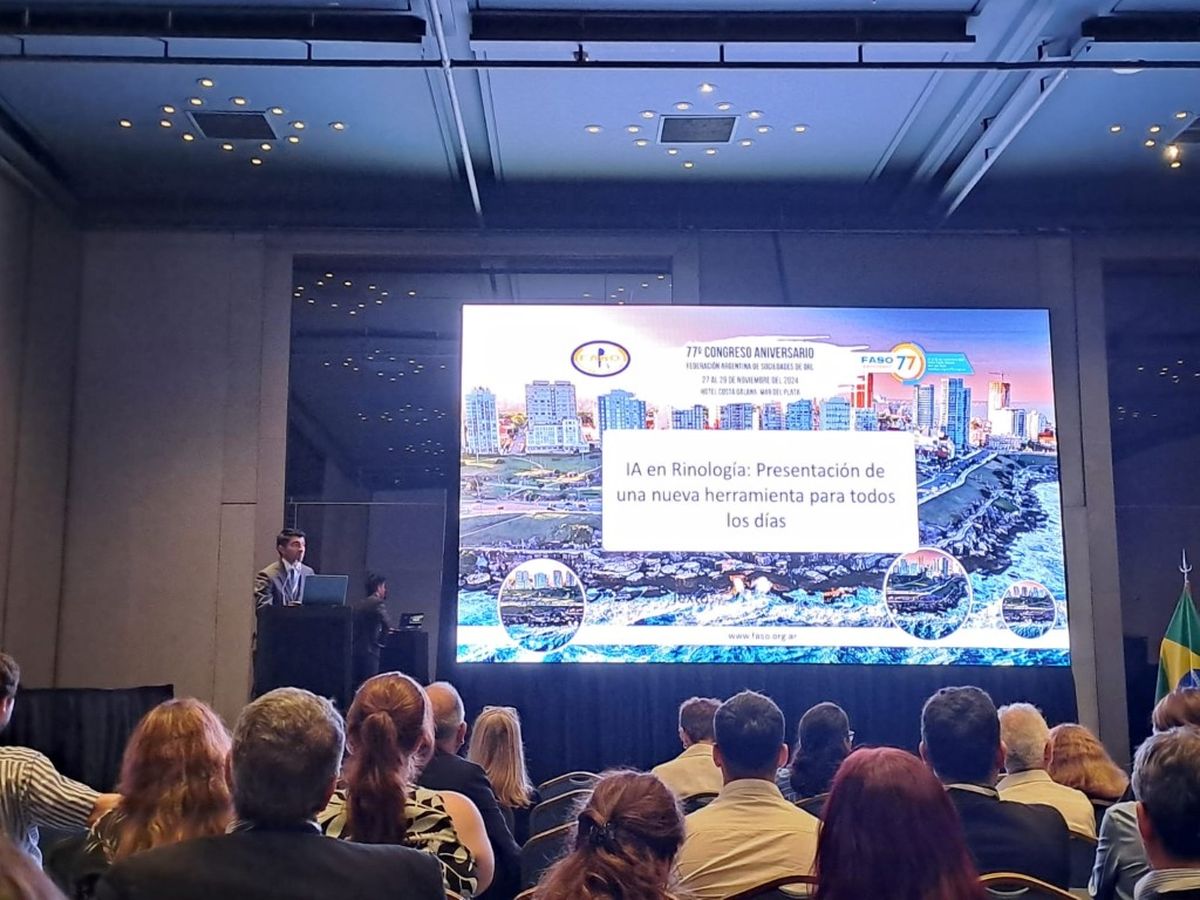 El doctor mendocino, especialista en Rinología, presentó su app SinusTrack en congresos internacionales. El doctor mendocino, especialista en Rinología, presentó su app SinusTrack en congresos internacionales.