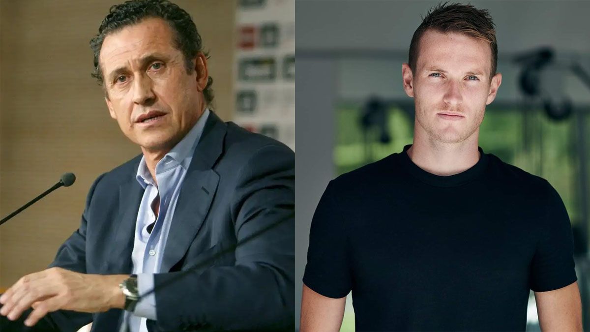 Jorge Valdano y Jakub Jankto.