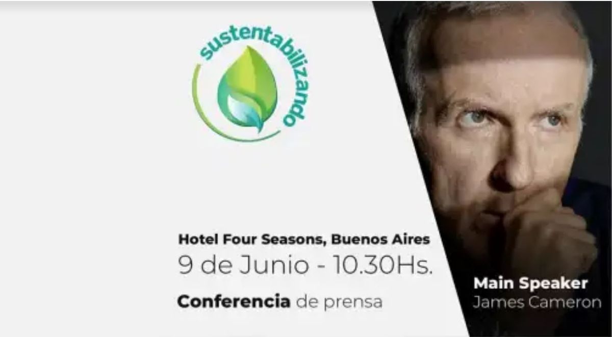 Visita internacional. El reconocido cineasta visitará la Argentina el 8 y 9 de junio para participar en el Foro Sustentabilizando.