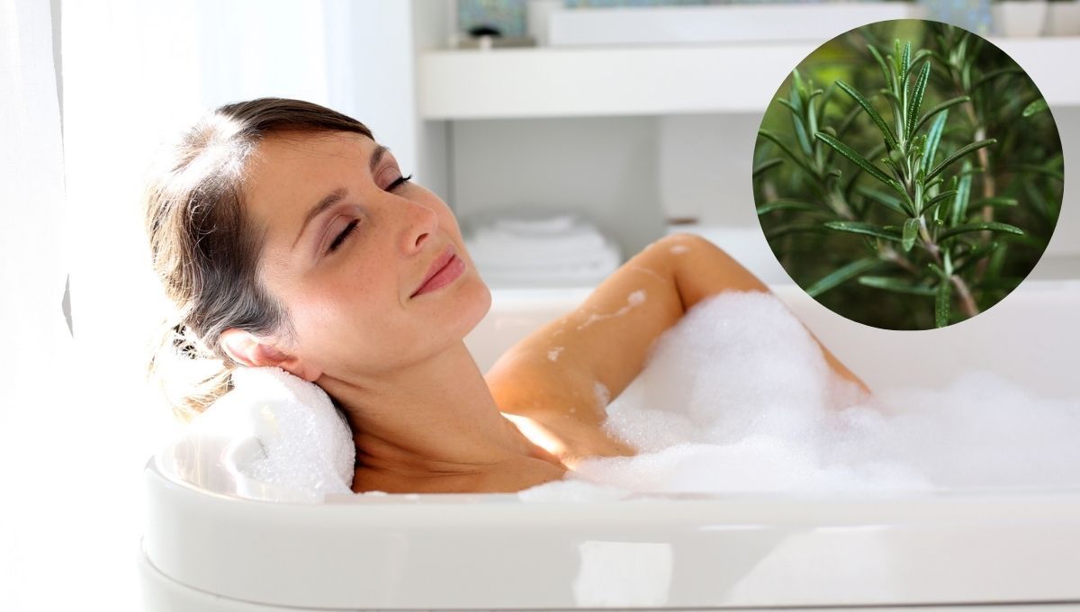 Tu respiración mejorará notablemente si aplicas romero en tu bañera