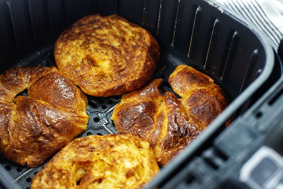 Los croissant son perfectos para preparar en freidora de aire.