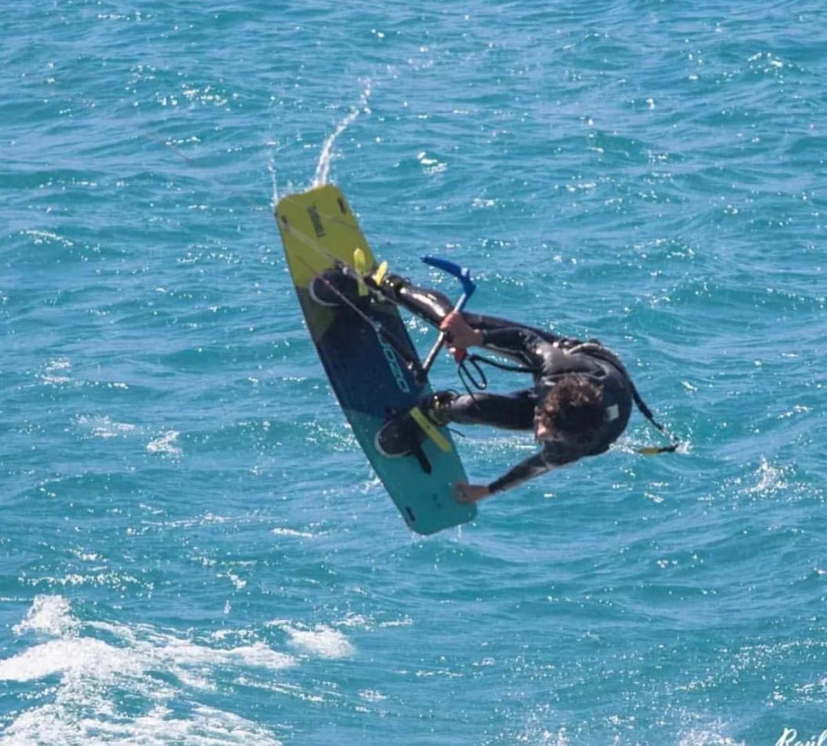 El mejor kitesurf del país, en el dique Potrerillos