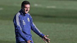 Argentina entrenó con todo el plantel a disposición