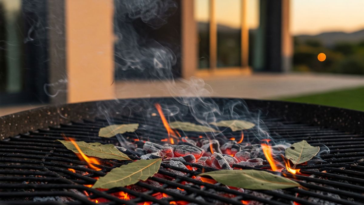 ¿Para qué sirve quemar unas hojitas de laurel antes del asado?