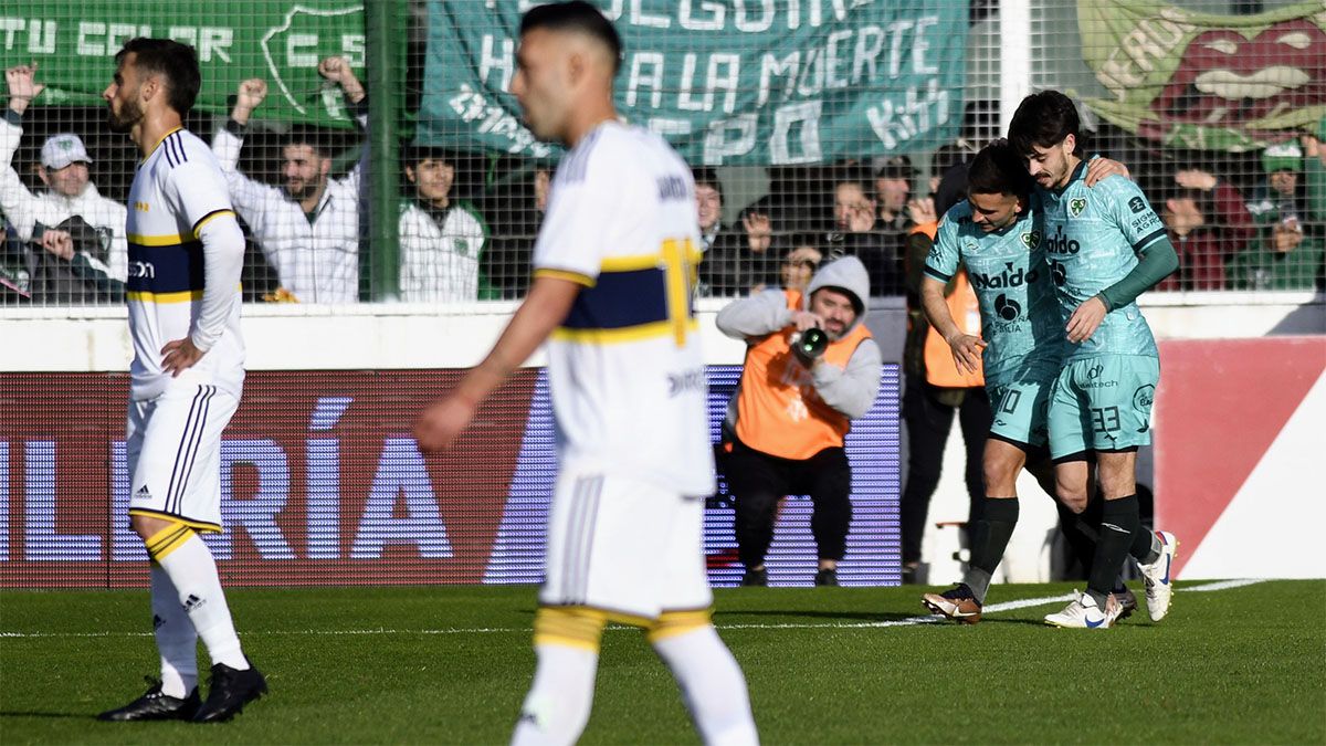 Boca cayó ante Sarmiento.