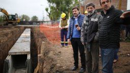 Plan Norte: avanza a buen ritmo la obra del desagüe Espora Plan Norte: avanza a buen ritmo la obra del desagüe Espora