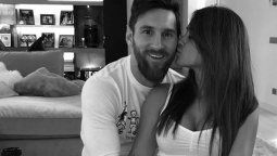 La reacción de Anto Roccuzzo por la última foto de Messi