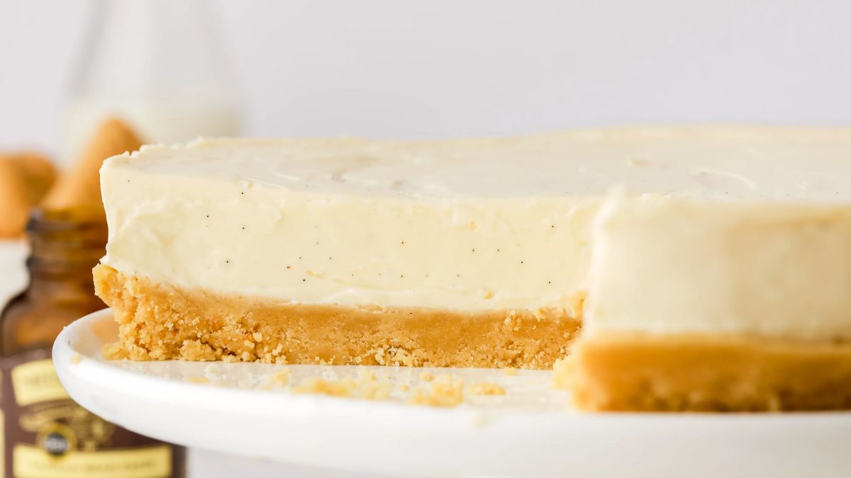 El queso crema sirve para preparar muchas recetas dulces y saladas, como este cheescake. El queso crema sirve para preparar muchas recetas dulces y saladas, como este cheescake.