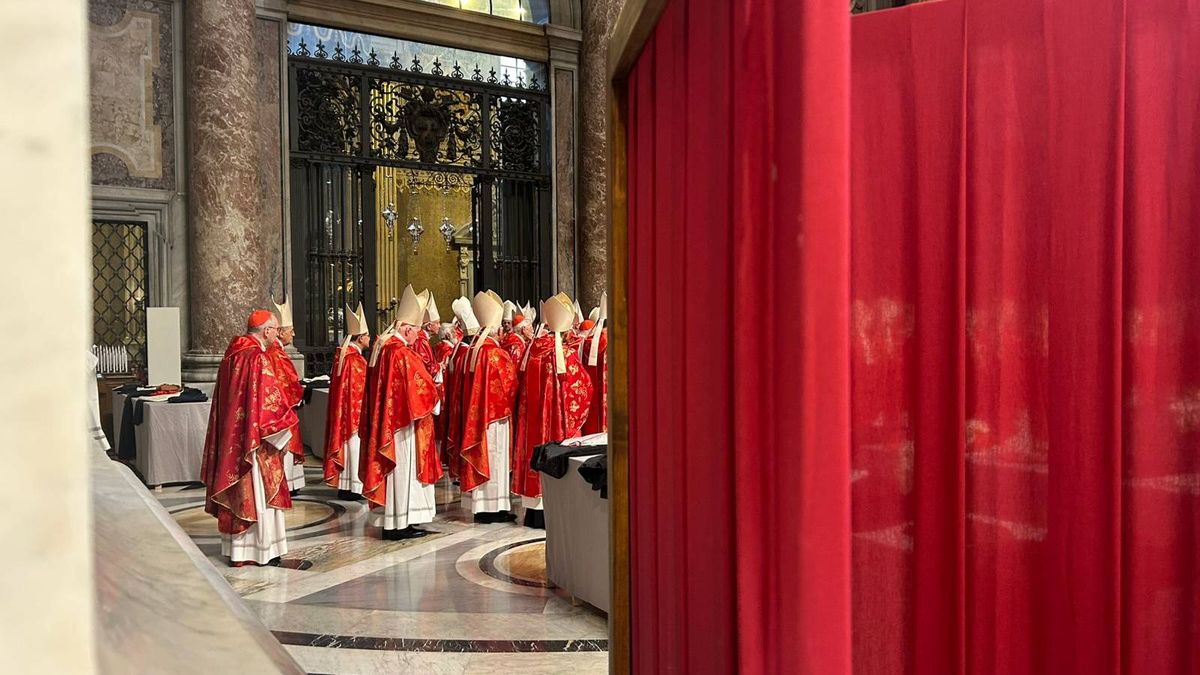 Los cardenales que deciden el futuro del Vaticano. Belén estuvo a escasos metros. Los cardenales que deciden el futuro del Vaticano. Belén estuvo a escasos metros.