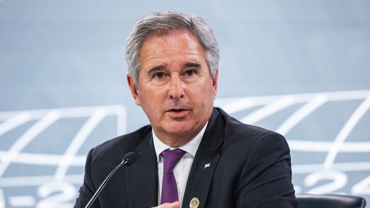 El canciller Pablo Quirno. El canciller Pablo Quirno.