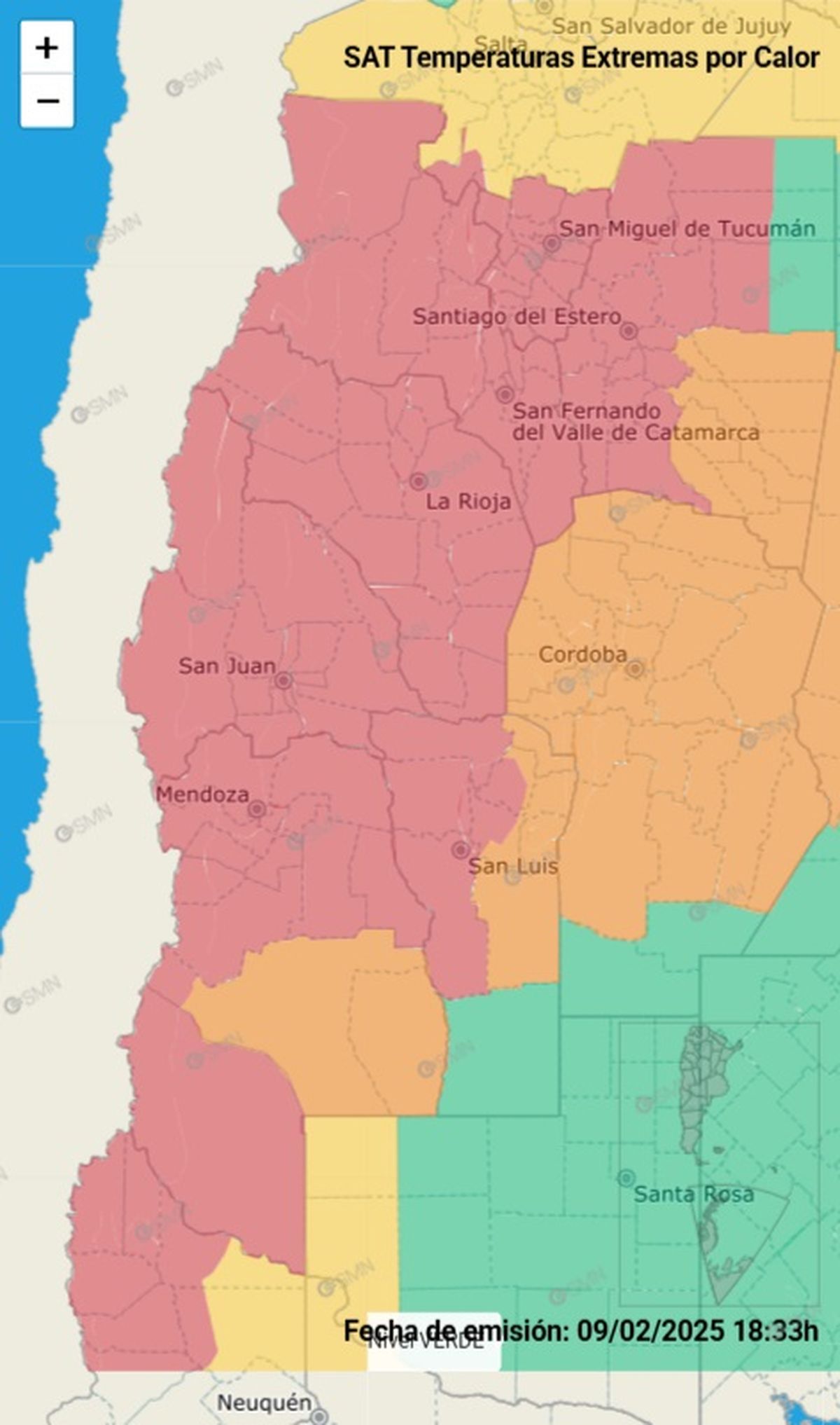 Muchas más provincias se encuentran en alerta roja. Muchas más provincias se encuentran en alerta roja.