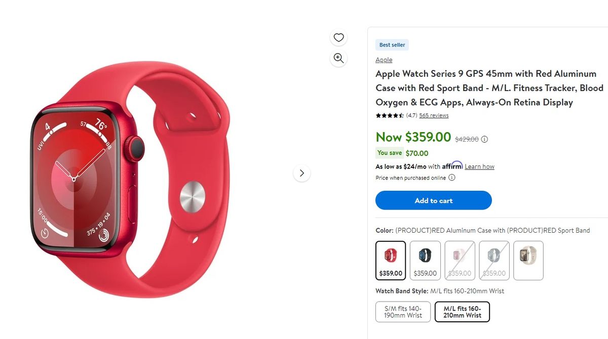 La tremenda oferta de Walmart para los fanáticos de Apple. La tremenda oferta de Walmart para los fanáticos de Apple.