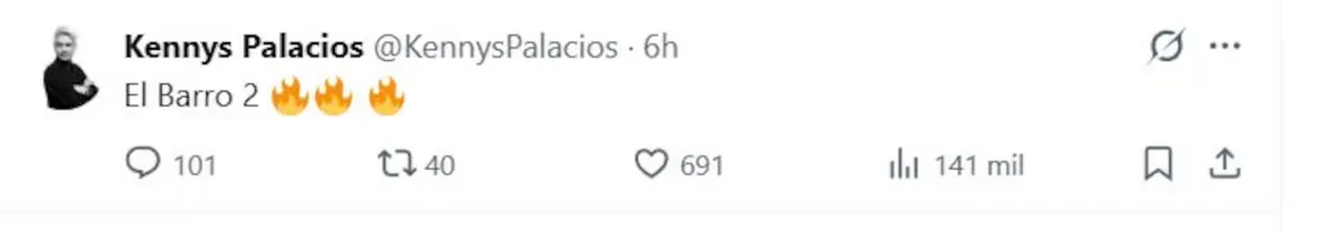 El mensaje de Kenny Palacios apoyando a la China Suárez. El mensaje de Kenny Palacios apoyando a la China Suárez.