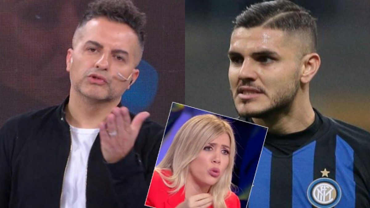 De Brito mandó al frente a Mauro Icardi.