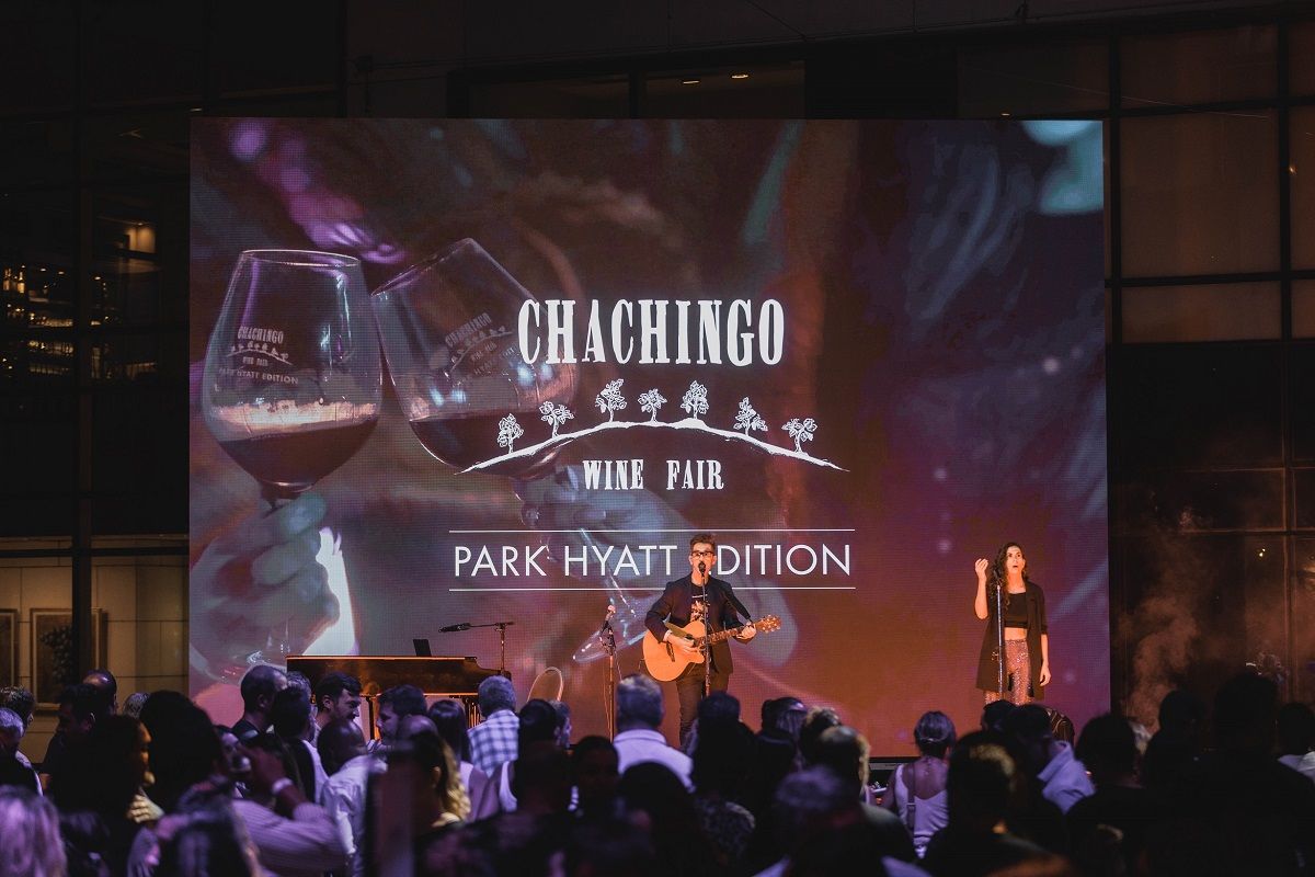 El show de música del artista porteño Diego Frenkel participo del evento.