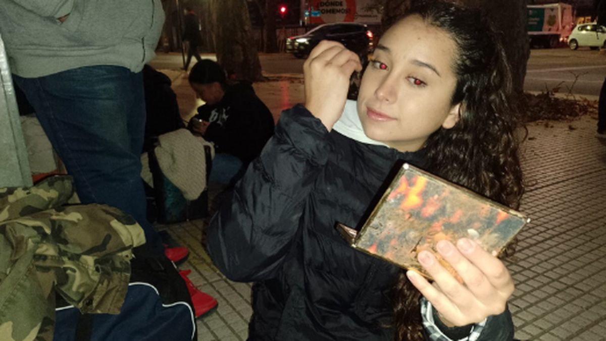 Juliana Cortés se vino de Chaco para participar en el casting del Bailando 2023 en Mendoza.