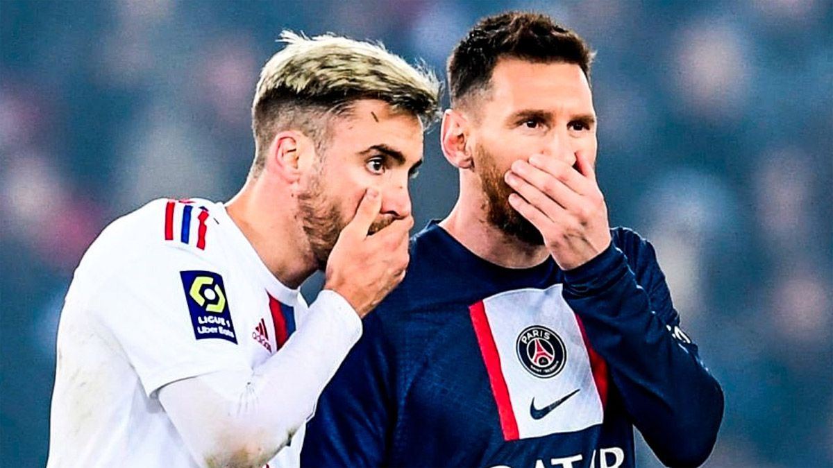 Lionel Messi sufrió otra caída con el PSG.