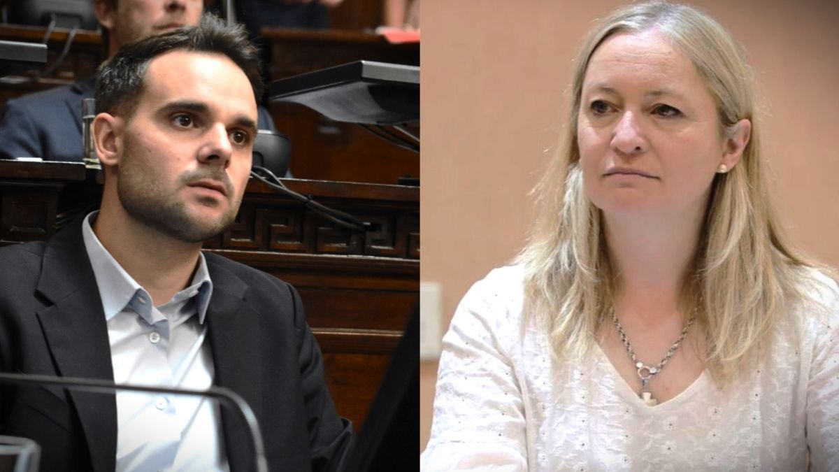 Hebe Casado y Gabriel Pradines hoy están enfrentados por la presidencia del PRO en Mendoza.