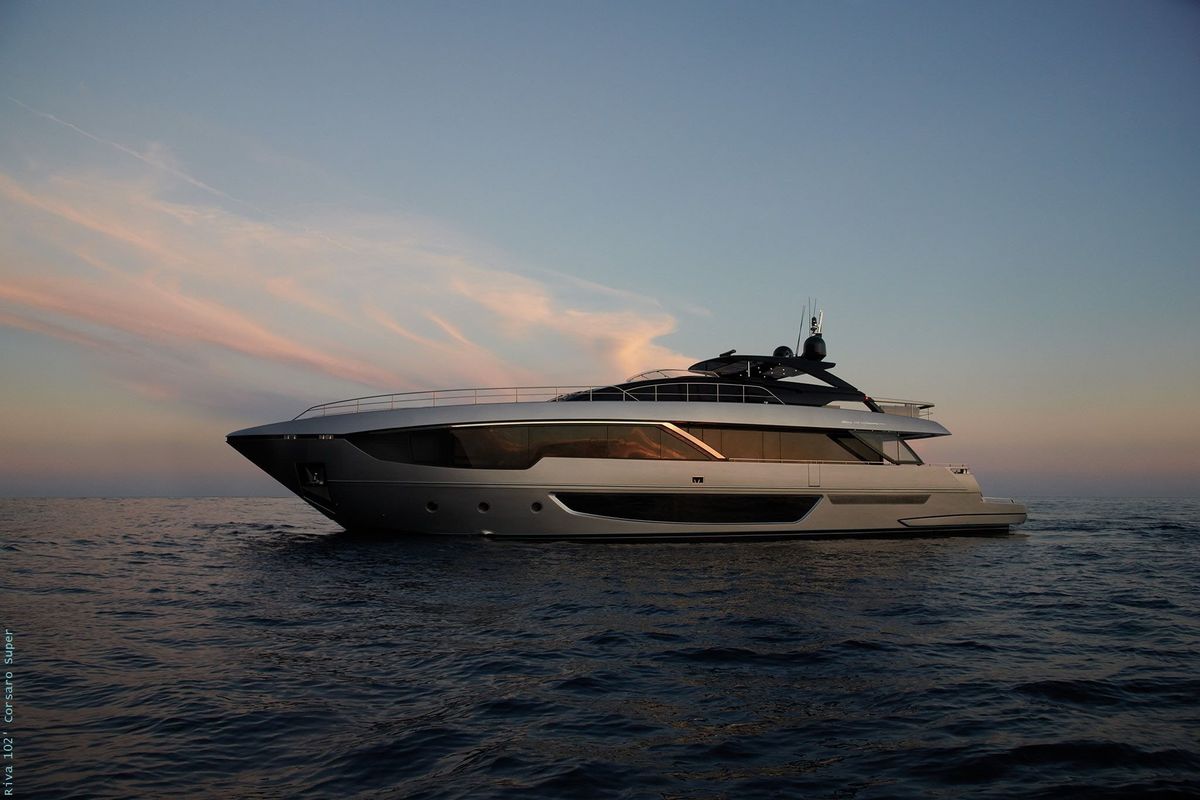 El interior del yate se guarda en estricto secreto, aunque las fotos del exterior permiten imaginar el lujo que tendrá. Imagen: Riva Yatch El interior del yate se guarda en estricto secreto, aunque las fotos del exterior permiten imaginar el lujo que tendrá. Imagen: Riva Yatch