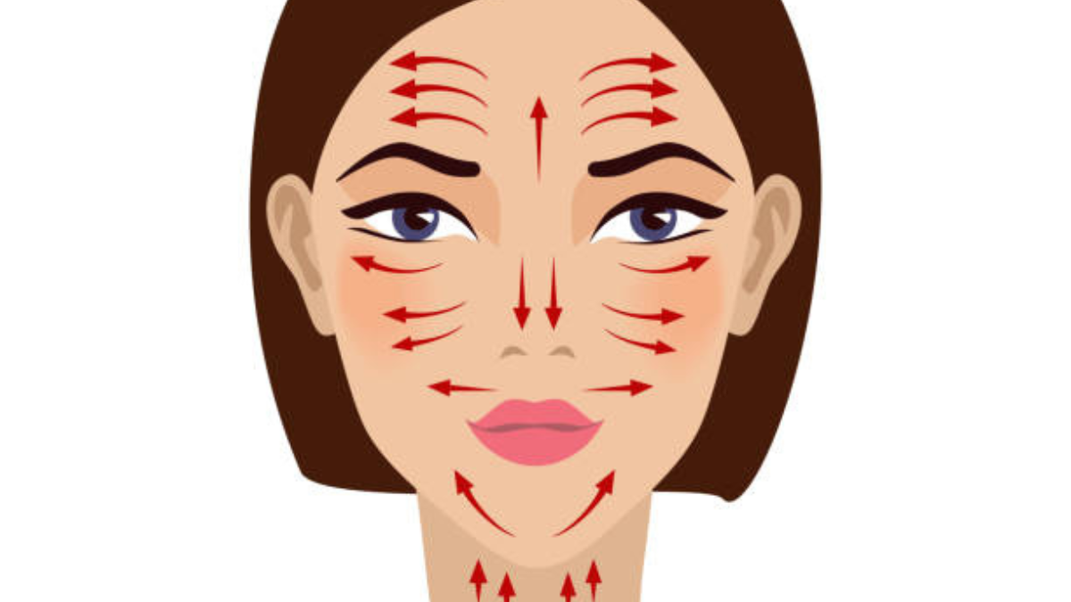 Masaje facial para desinflamar la cara sale