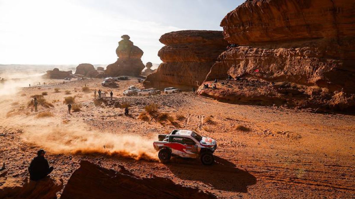 Juan Cruz Yacopini acusó mucho cansancio y problemas en las suspensión en esta etapa-maratón. Juan Cruz Yacopini acusó mucho cansancio y problemas en las suspensión en esta etapa-maratón.