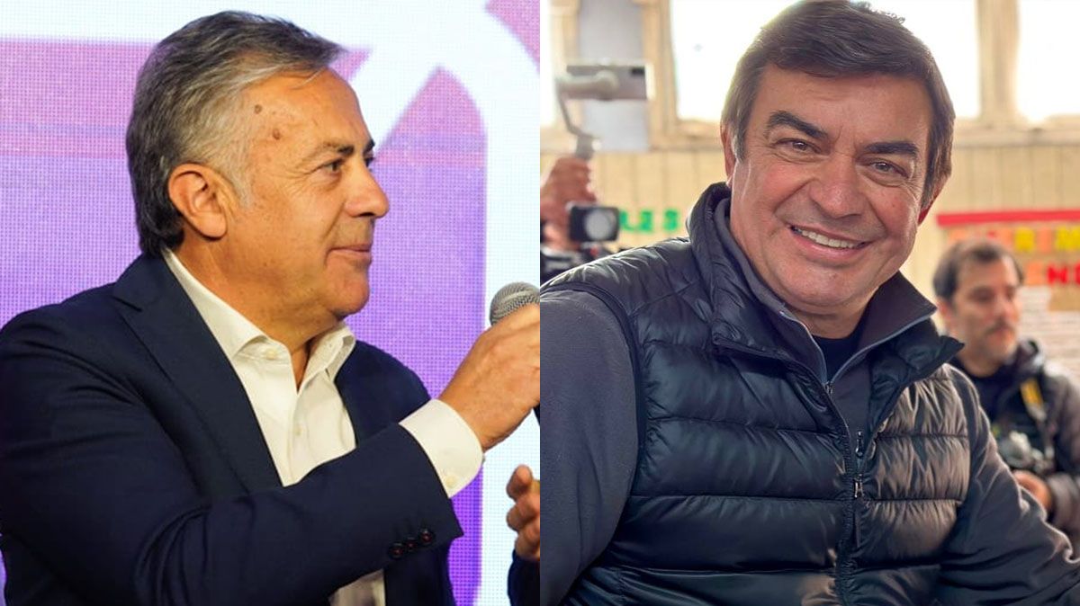 Alfredo Cornejo y Omar De Marchi, los dos candidatos más votados.