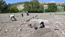 La excavación descubrió restos de una villa romana de hace 2000 años.