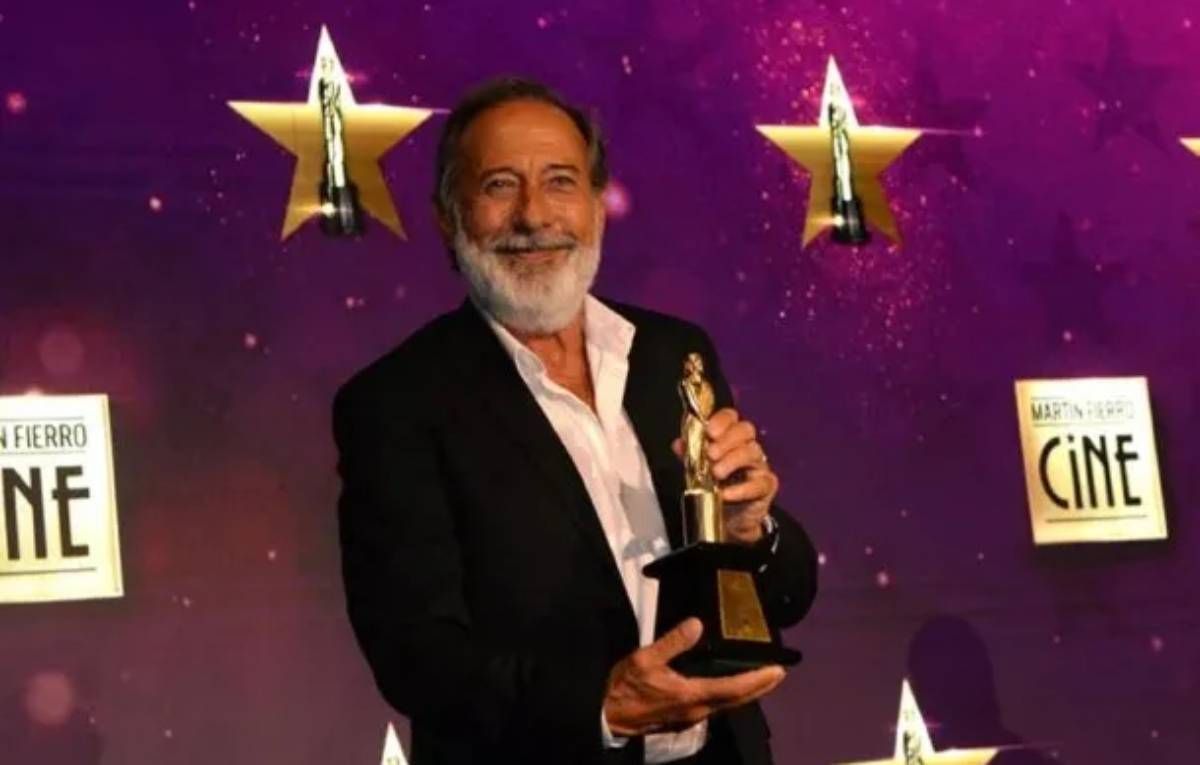 Guillermo Francella ganó esta semana los premios Martín Fierro al cine y no se expresó por la dramática situación y el desfinanciamiento del séptimo arte