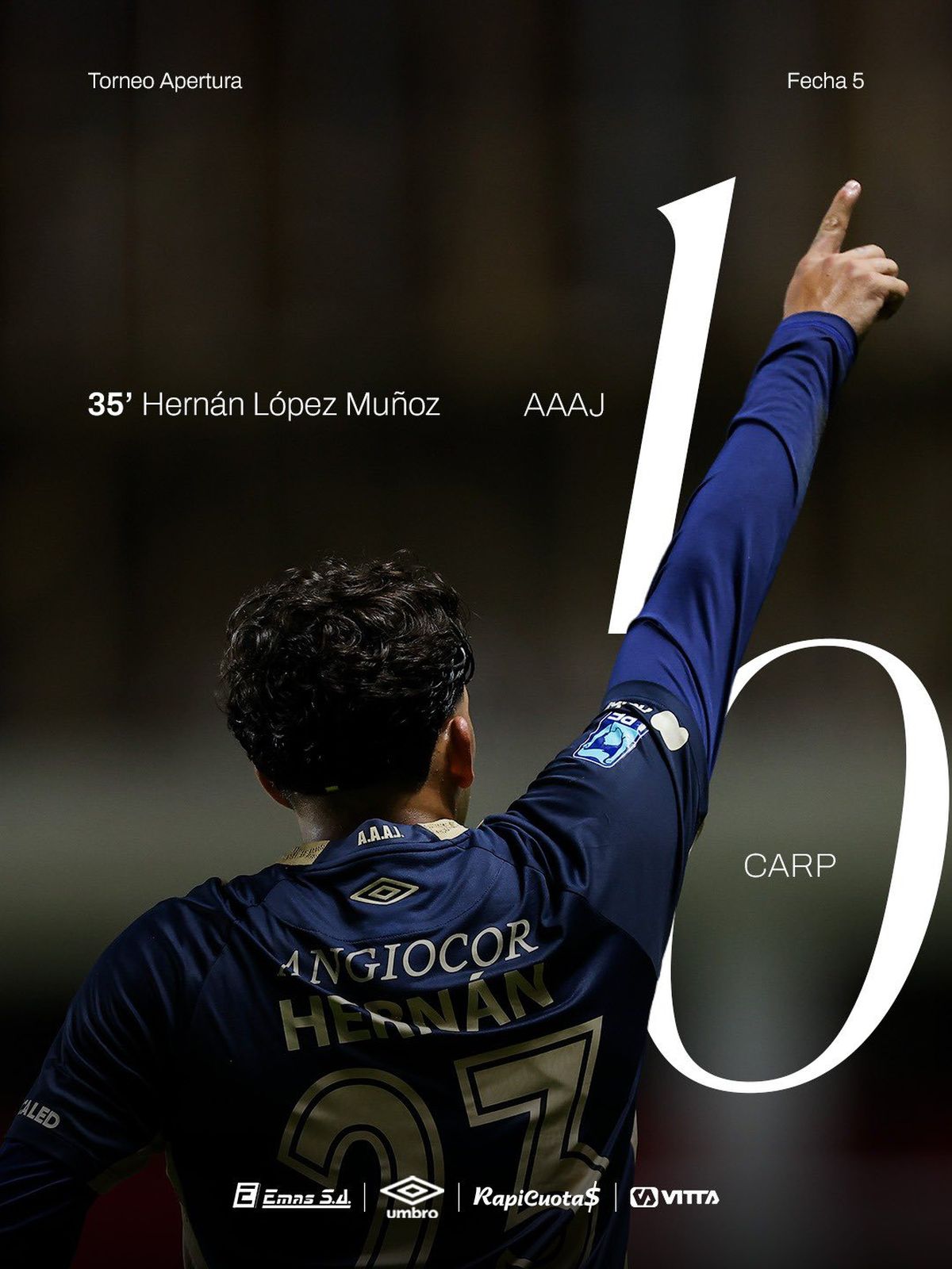 River cayó 1-0 en su visita a Argentinos Juniors.