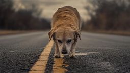 La pregunta que muchos se hacen: ¿Dónde terminan los perros que mueren en las rutas?. Imagen ilustrativa.