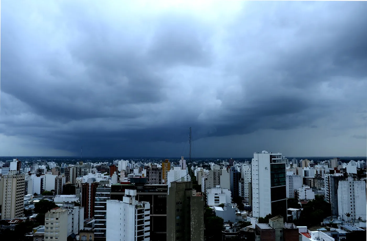 Una fuerte tormenta podría llegar a la ciudad
