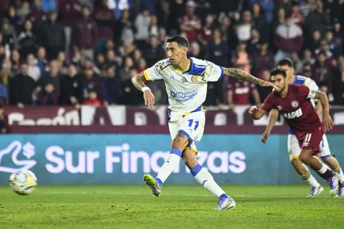 Ángel Di María convirtió el único gol del partido.