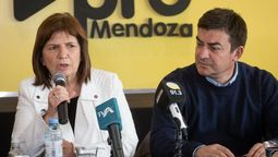 Patricia Bullrich y Omar De Marchi, en otros tiempos del PRO de Mendoza.