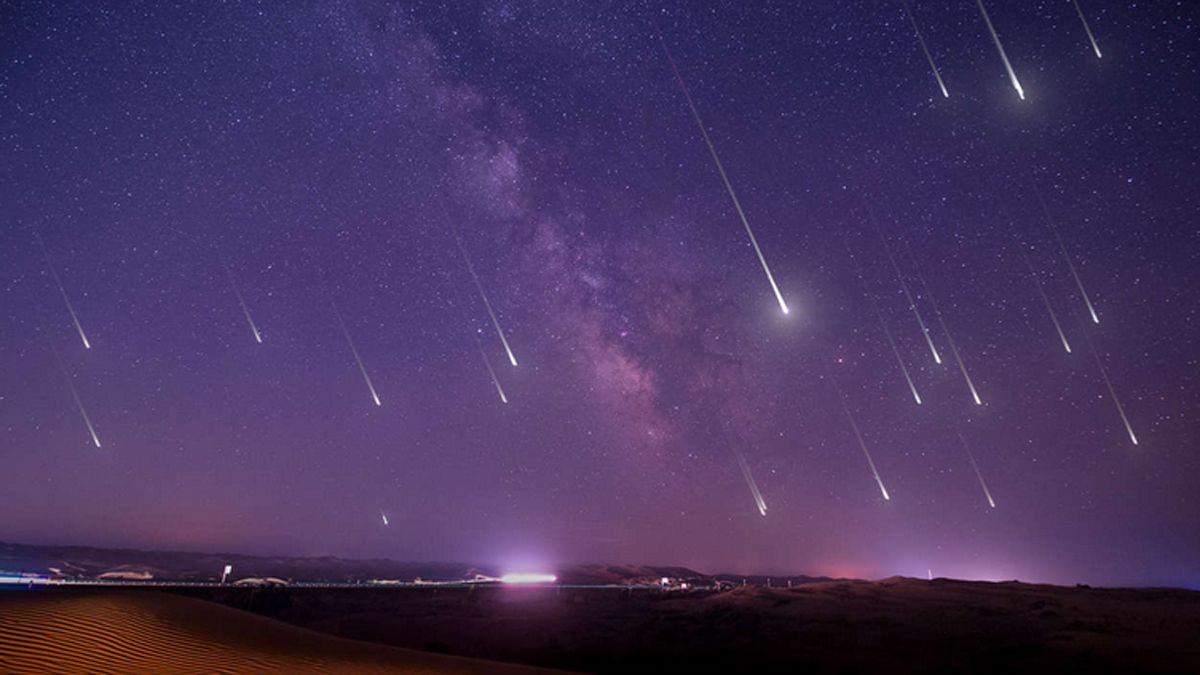 Come vedere le meteore della cometa di Halley nel maggio 2024